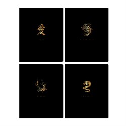 Тетрадь 96л. BG "Восток - дело тонкое" клетка (Т5ск96_лс_тф 12080) soft-touch ламинация, тиснение фольгой