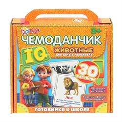 Развивающие карточки "IQ чемоданчик. Развивающие карточки" 30 шт. (ш/к55580, 375016 "Умные игры")