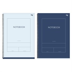 Тетрадь 96л. А4 на спирали BG "Mono style", клетка (Т4гр96 06287)