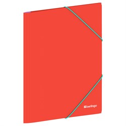 Папка на резинках BERLINGO "Raze" красная (FB4_A4151) А4, 600мкм