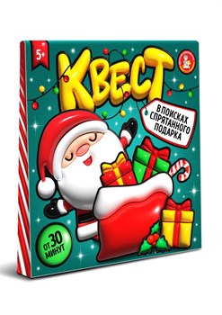 Квест новогодний "В поисках спрятанного подарка" (05811, "Десятое королевство")