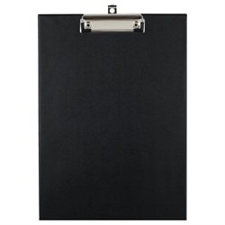 Доска-планшет с зажимом OfficeSpace, ПВХ (ПС_49757) черная