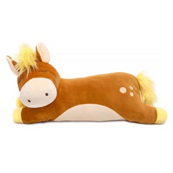 Игрушка мягкая - подушка "Символ года 2026. Конь Тори" 45см (Hl45-027)