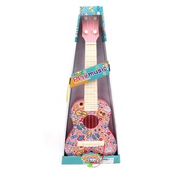 Гитара, 4 струны, с рисунком, 53см (2973799) в коробке