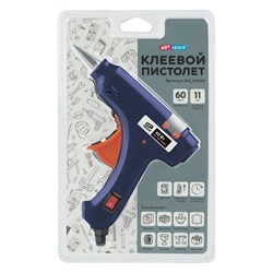 Клеевой пистолет 20Вт для стержня 7мм "ArtSpace" с выключателем (GG_66363) блистер