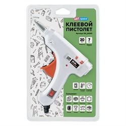 Клеевой пистолет 60Вт для стержня 11мм "ArtSpace" с выключателем (GG_66364) блистер