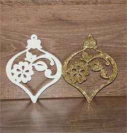 Набор украшений "Луковицы" 2шт. (KH2011-854) в ассорт., в пакете