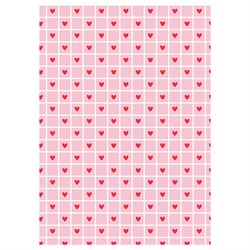 Бумага для упаковки подарков MESHU 70*100см "Love" (MS_66991) 80г/м