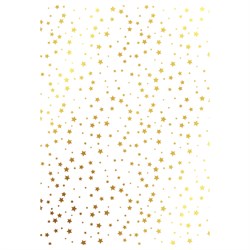 Бумага для упаковки подарков MESHU 70*100см "Pattern on white" (MS_66993) 80г/м