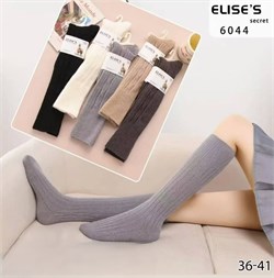 Гольфы р.36-41 "Elises" шерсть 85%, полиамид 10% (B 6044) в ассорт.