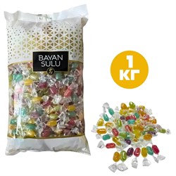 Карамель BS "Fruit" с желейной начинкой, микс, 1000гр