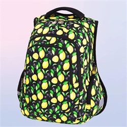 Рюкзак Brauberg Special "Lemons" (270671) 44*30*13см, 2 отделения, 3 кармана, анатомическая спинка