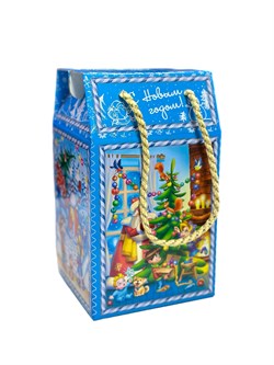 Коробка для новогоднего подарка "Башенка большая" до 1,5кг.