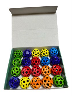 Мяч-попрыгун повышен. прыгучесть D= 7см "Coral Star" (Yoyo-500) по 20шт. в блоке