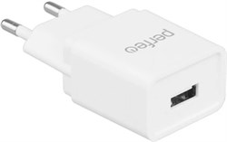 Зарядное устройство сетевое Perfeo (I4657) USB, 2A, белое