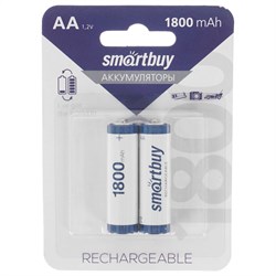 Аккумулятор R6 "Smartbuy" 1800 mAh, на блистере BL2
