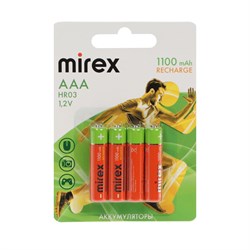 Аккумулятор R3 "Mirex" 1100 mAh, на блистере BL2