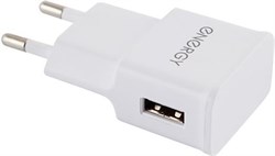 Зарядное устройство сетевое Energy (ET-09, 006294) USB, 1A, белое