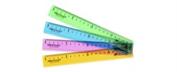 Линейка 20см пастельная, цвет в ассорт.