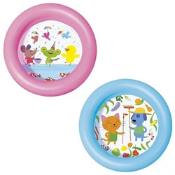 Бассейн надув.  61*15см, 21л.  (51061, "Bestway") 2цв. в ассорт.