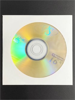 Диск DVD+R "VS" 4.7Gb, 16х в конверте