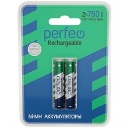 Аккумулятор R3 "Perfeo"  750 mAh, на блистере BL2