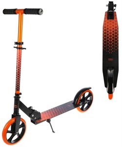 Самокат X-Match Delta,колеса 200 мм PU, оранжевый (641367)