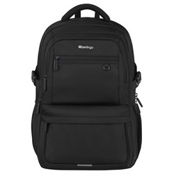 Рюкзак Berlingo City "Deep black" (RU-BB-20261) 45*31*14см, 2 отд., 5 карм., отд.для ноутбука, эргономичная спинка