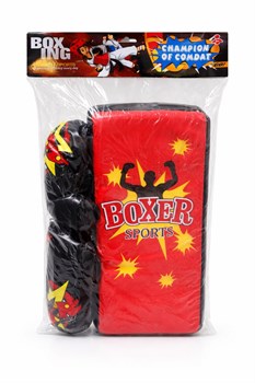 Набор для бокса: груша + перчатки (YY906/146728) в пакете