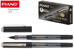 Ручка роллер Piano "Business" (X-3) черная, 0.5мм, черный корпус