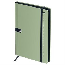 Ежедневник BG 2027г. А5 176л. тв. обл. "Monochrome. Matcha" (DdA5_68152) мятный, soft-touch