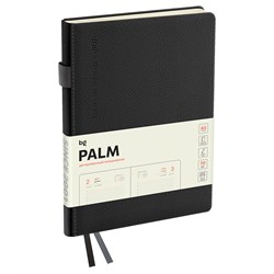 Ежедневник BG 2027г. А5 176л. кожзам "Palm. Graphite" (DdA5_67872) графит