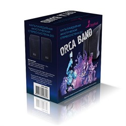 Акустическая система 2.0 "SmartBuy ORCA BAND" (SBA-1000) 6Вт, USB