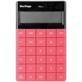 Калькулятор настольный Berlingo "Power TX" CIP_100, т.-розовый, 12-разрядный, 165*105*13мм, дв.питание