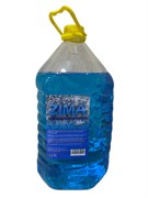 Жидкость для омывателя зимняя 5л, SNOW QUEEN 5л., синяя