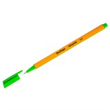 Ручка капиллярная Berlingo "Rapido" светло-зеленая 0.4мм (CK_40106) трехгранный корпус