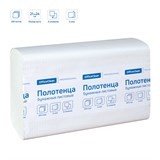 Полотенца бумажные 200шт. OfficeClean "Professional" 21,5*24см, (Z-сл., H2) (245843 / 374466) 2-сл., белые, тиснение