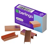 Скобы для степлера №10 "Berlingo" (SH605) медные