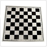 Шахматная доска картонная со сгибом +лак. (02-04)