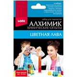 ! РАСПРОДАЖА Набор для опытов и экспериментов "Алхимик. Цветная лава. Красная" (Оп-003, LORI)