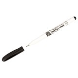 ! РАСПРОДАЖА Маркер текстильный Centropen "Textile Liner" игольчатый, 0.6 - 0.8 мм (2639/1) черный