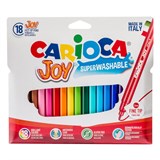 Фломастеры "Carioca JOY" 18цв. в карт.уп. (40555, Италия)