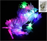 Эл. гирлянда диодная  20шт. 4.0м "Елочки" (413015) цветная, в тубе