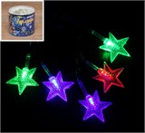 Эл. гирлянда диодная  20шт. 4.0м "Звездочки" (513284) цветная