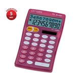 Калькулятор научный CITIZEN FC-100NPKCFS, розовый, 10-разрядный, дв.питание