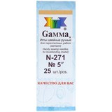 Набор игл для переплетных работ Gamma N-271, 25шт., длина 12 см., в конверте (3140572052)