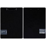 Доска-планшет с зажимом Berlingo "Steel&Style", пластик (полифом) (PPf_93011) черная