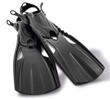 Ласты "Sports", р.41-45 (55635, "Intex") черные