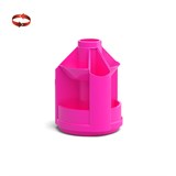 ! РАСПРОДАЖА Подставка-органайзер настол. ErichKrause "Mini Desk. Neon Solid" (51474) розовая