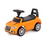 Машина для катания детей "SuperCar" №2 со звуковым сигналом, 66*28,5*38см, оранжевая (84569) Полесье